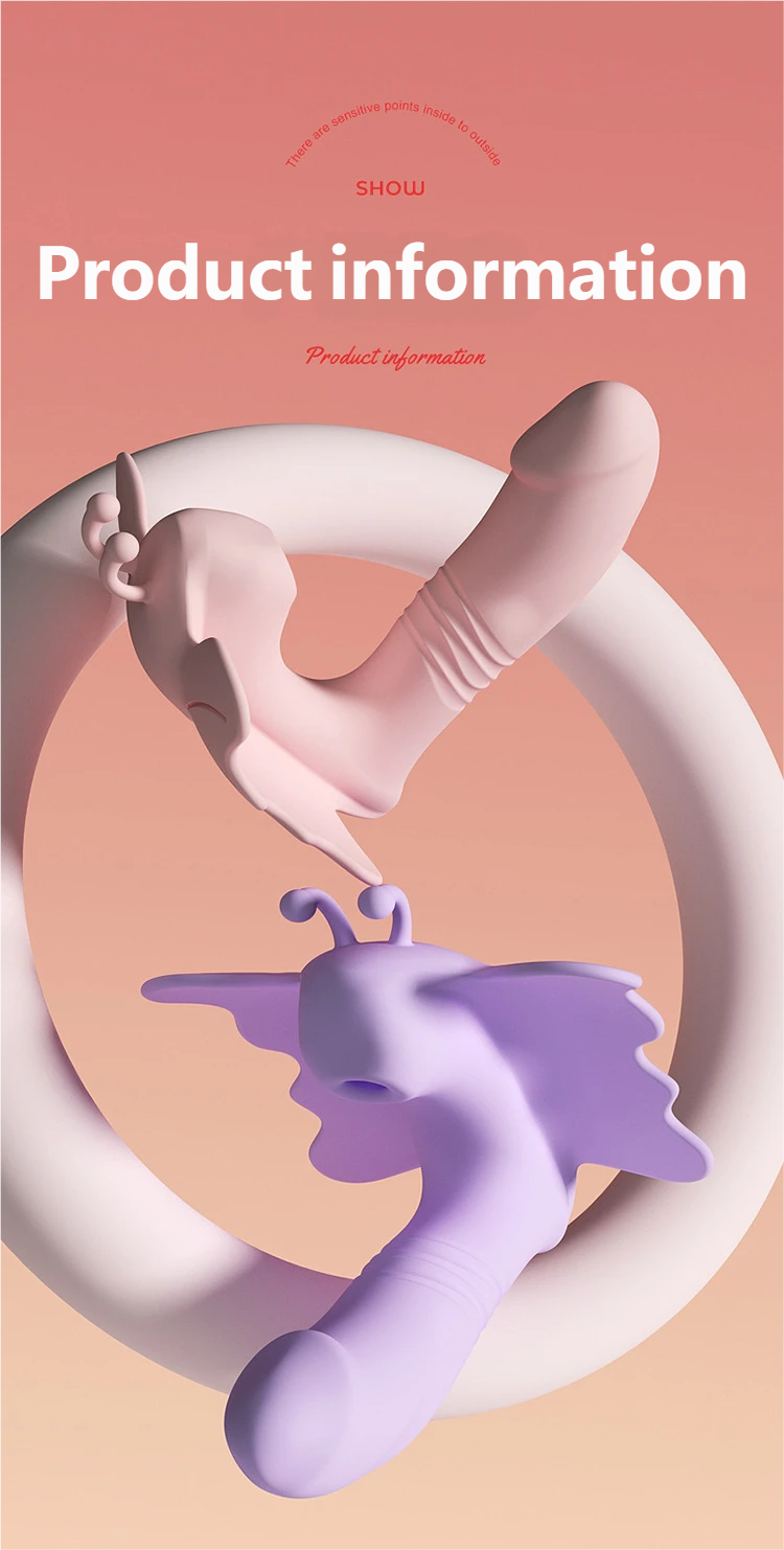 Butterfly Wearable Vibrator - Wireless Remote Control Sex Toy