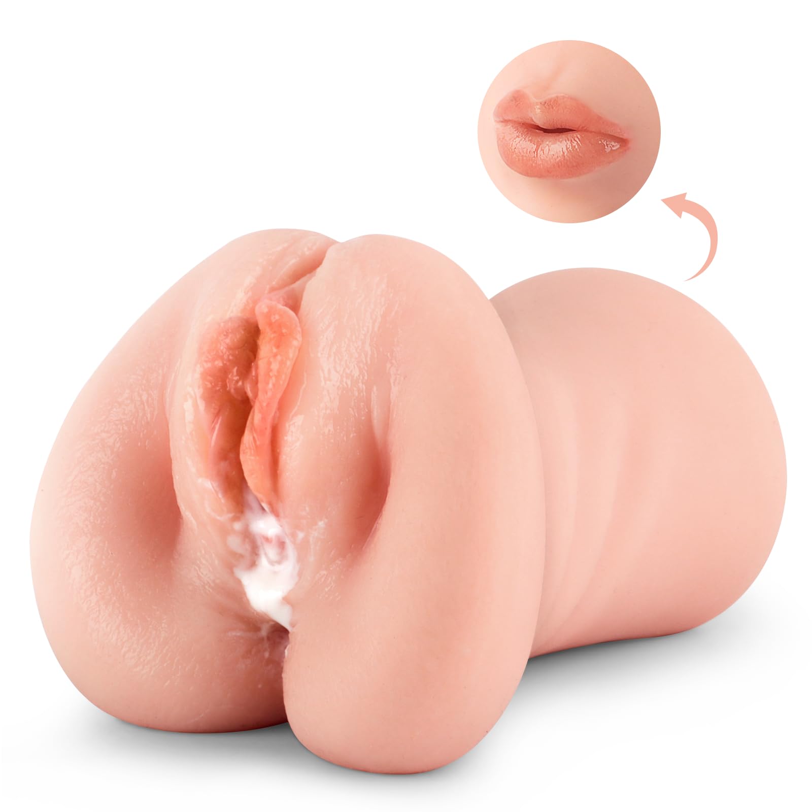 Realistic Pocket Pussy - Male Masturbator Toy